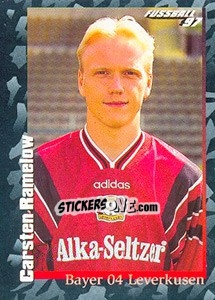 Sticker Carsten Ramelow - German Football Bundesliga 1996-1997 - Panini
