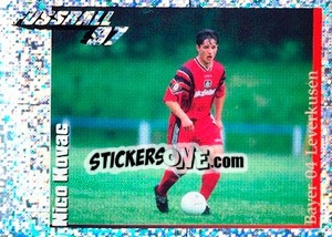 Cromo Action Bild Niko Kovac - German Football Bundesliga 1996-1997 - Panini