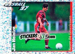 Figurina Action Bild Jan Heintze - German Football Bundesliga 1996-1997 - Panini