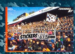 Sticker Fans - German Football Bundesliga 1996-1997 n. 371 - Panini