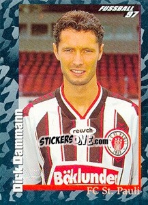 Figurina Dirk Dammann - German Football Bundesliga 1996-1997 - Panini