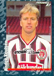 Sticker André Trulsen - German Football Bundesliga 1996-1997 - Panini