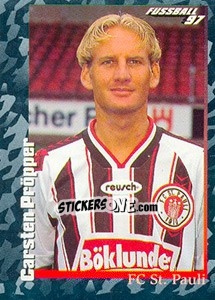Cromo Carsten Pröpper - German Football Bundesliga 1996-1997 - Panini