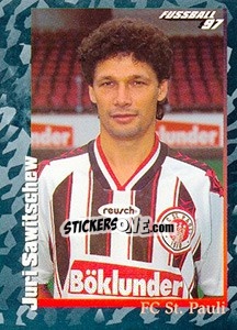 Figurina Juri Sawitschew - German Football Bundesliga 1996-1997 - Panini