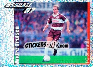 Figurina Action Bild André Trulsen - German Football Bundesliga 1996-1997 - Panini