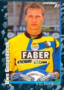 Cromo Uwe Gospodarek - German Football Bundesliga 1996-1997 - Panini
