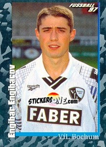 Sticker Engibar Engibarov - German Football Bundesliga 1996-1997 - Panini