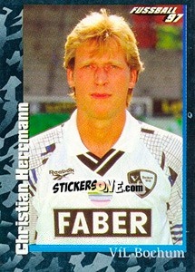 Sticker Christian Herrmann - German Football Bundesliga 1996-1997 - Panini