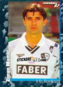 Cromo Zoran Mamic - German Football Bundesliga 1996-1997 - Panini