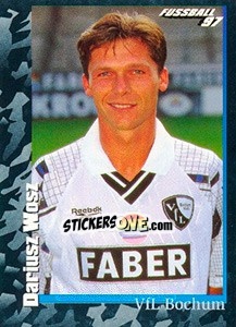 Cromo Dariusz Wosz - German Football Bundesliga 1996-1997 - Panini