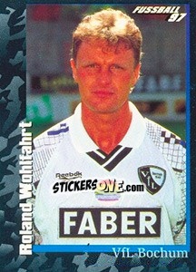 Sticker Roland Wohlfahrt - German Football Bundesliga 1996-1997 - Panini