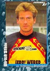 Sticker Uli Stein - German Football Bundesliga 1996-1997 - Panini