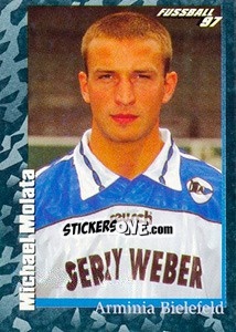 Sticker Michael Molata - German Football Bundesliga 1996-1997 n. 428 - Panini