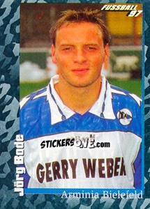 Cromo Jörg Bode - German Football Bundesliga 1996-1997 - Panini