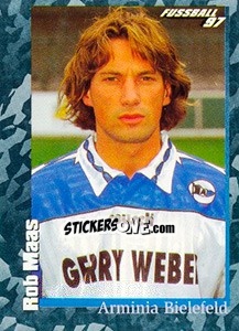 Sticker Rob Maas - German Football Bundesliga 1996-1997 n. 431 - Panini