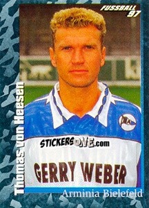 Figurina Thomas von Heesen - German Football Bundesliga 1996-1997 - Panini