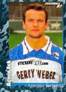 Sticker Armin Eck - German Football Bundesliga 1996-1997 - Panini