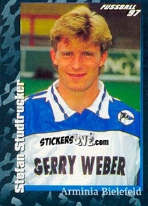 Cromo Stefan Studtrucker - German Football Bundesliga 1996-1997 - Panini