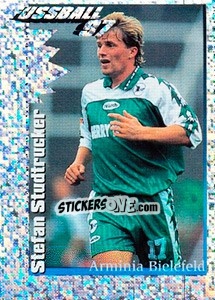 Sticker Action Bild Stefan Studtrucker - German Football Bundesliga 1996-1997 n. 447 - Panini