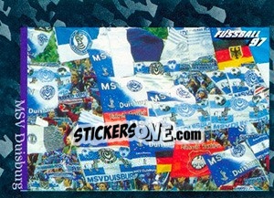 Figurina Fans - German Football Bundesliga 1996-1997 - Panini