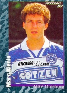 Cromo Marc Kienle - German Football Bundesliga 1996-1997 - Panini