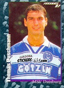 Figurina Thomas Puschmann - German Football Bundesliga 1996-1997 - Panini