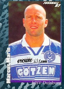 Cromo Marcus Marin - German Football Bundesliga 1996-1997 - Panini