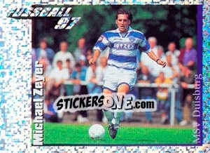 Sticker Action Bild Michael Zeyer - German Football Bundesliga 1996-1997 - Panini