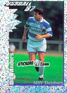 Sticker Action Bild Dirk Anders - German Football Bundesliga 1996-1997 - Panini