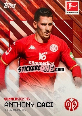 Sticker Anthony Caci - Bundesliga Summer Signings 2022-2023
 - Topps