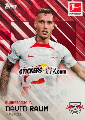 Cromo David Raum - Bundesliga Summer Signings 2022-2023
 - Topps