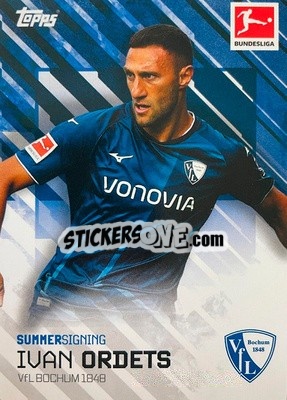Sticker Ivan Ordets - Bundesliga Summer Signings 2022-2023
 n. 16 - Topps