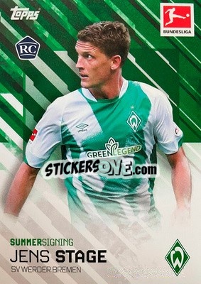 Sticker Jens Stage - Bundesliga Summer Signings 2022-2023
 n. 20 - Topps