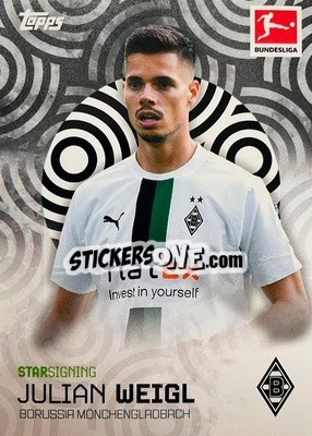Sticker Julian Weigl - Bundesliga Summer Signings 2022-2023
 n. 25 - Topps