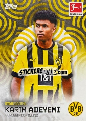 Sticker Karim Adeyemi - Bundesliga Summer Signings 2022-2023
 n. 27 - Topps