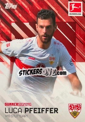 Sticker Luca Pfeiffer - Bundesliga Summer Signings 2022-2023
 - Topps