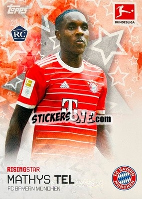 Sticker Mathys Tel - Bundesliga Summer Signings 2022-2023
 n. 33 - Topps