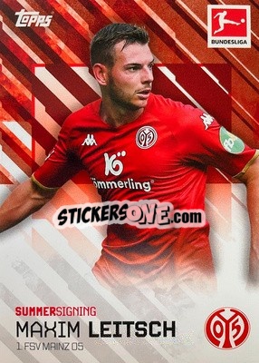 Sticker Maxim Leitsch - Bundesliga Summer Signings 2022-2023
 - Topps