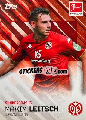 Sticker Maxim Leitsch - Bundesliga Summer Signings 2022-2023
 n. 37 - Topps