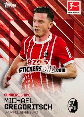 Sticker Michael Gregoritsch - Bundesliga Summer Signings 2022-2023
 - Topps