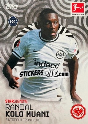 Sticker Randal Kolo Muani - Bundesliga Summer Signings 2022-2023
 n. 48 - Topps