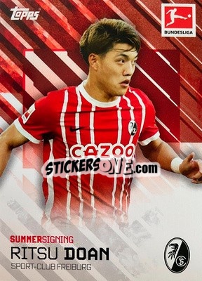 Sticker Ritsu Doan - Bundesliga Summer Signings 2022-2023
 n. 49 - Topps