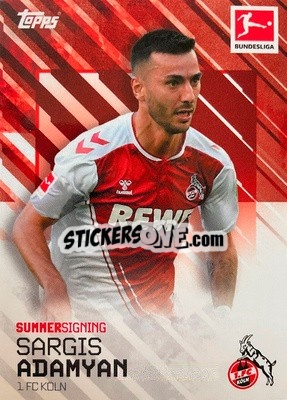 Figurina Sargis Adamyan - Bundesliga Summer Signings 2022-2023
 - Topps