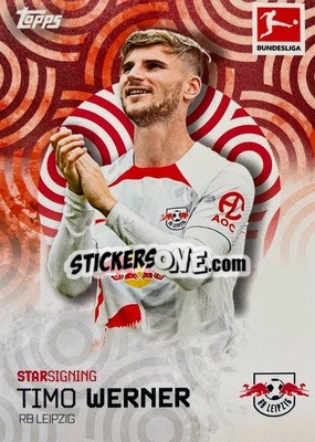 Sticker Timo Werner - Bundesliga Summer Signings 2022-2023
 n. 58 - Topps