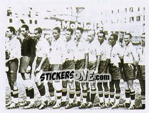 Sticker Brasil x Espanha - Brasil de Todas as Copas n. 4 - Panini