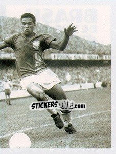 Sticker Aplaudido pelo rival - Brasil de Todas as Copas n. 26 - Panini