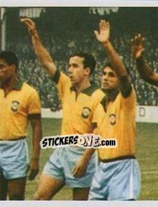 Sticker O time de 1966 - Brasil de Todas as Copas n. 58 - Panini