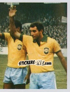 Sticker O time de 1966 - Brasil de Todas as Copas n. 59 - Panini