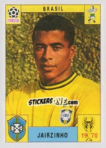 Sticker Jairzinho - Brasil de Todas as Copas n. 76 - Panini