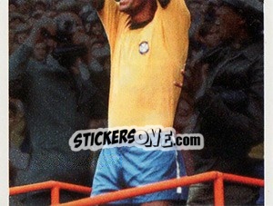 Sticker O capitão Carlos Alberto Torres - Brasil de Todas as Copas n. 78 - Panini